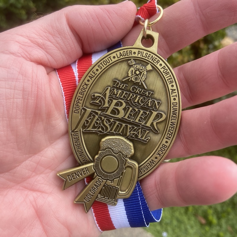 GABF Gold medal for our Imperial Hazy IPA, The Hopsplainer